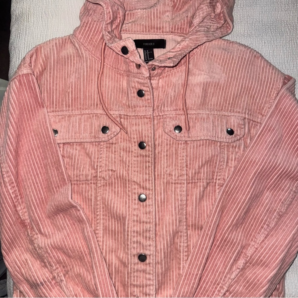 Corduroy Pink Jacket